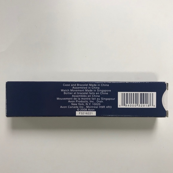 NWT AVON Silvertone Circle Watch - Picture 7 of 7